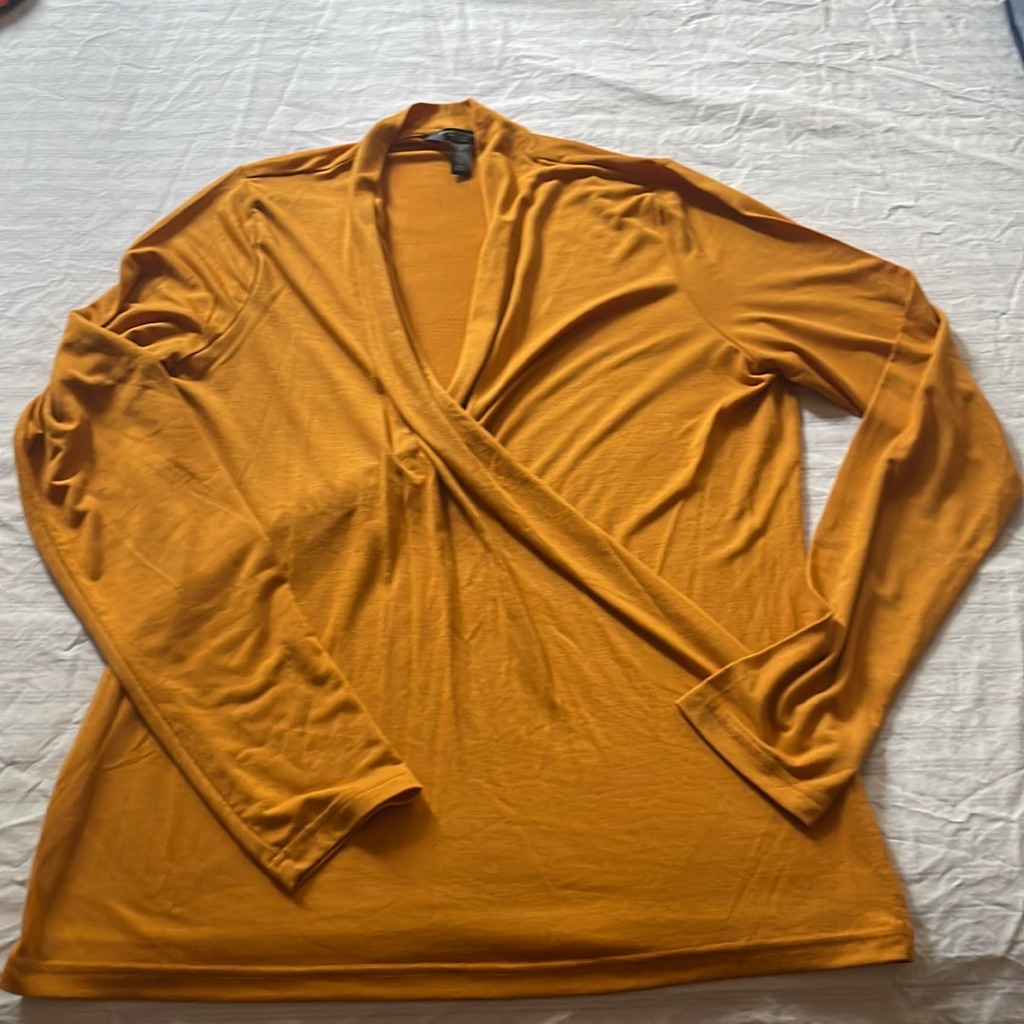 Br Golden Mustard Bnwot- Size Large